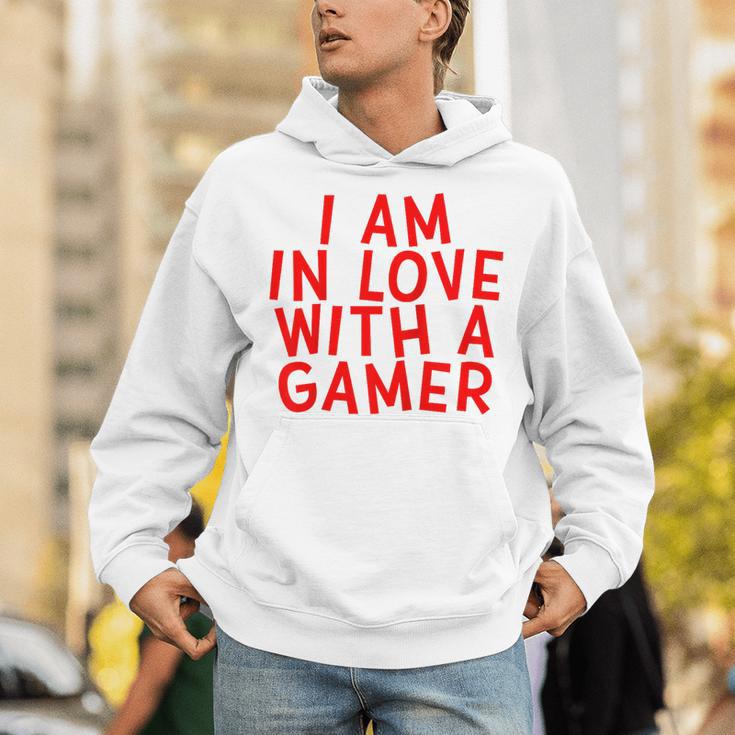 I Am In Love With A Gamer Cute Valentines Day Gamer Couple Raglan Baseball Tee Unisex Hoodie I Am In Love With A Gamer Cute Valentines Day Gamer Couple Raglan Baseball Tee Unisex Hoodie