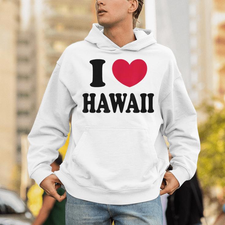 I Love Hawaii ハワイが大好き パーカー