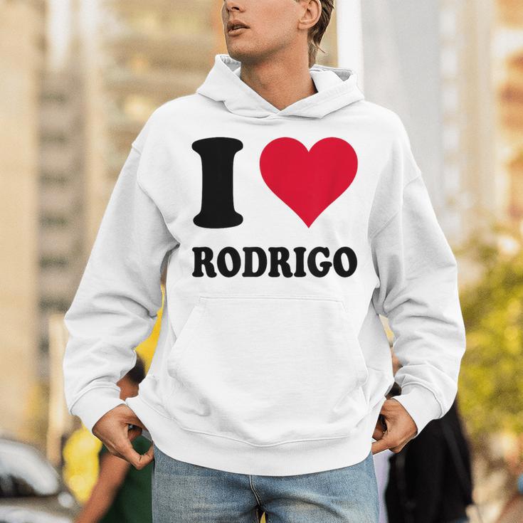 I Love Rodrigo パーカー