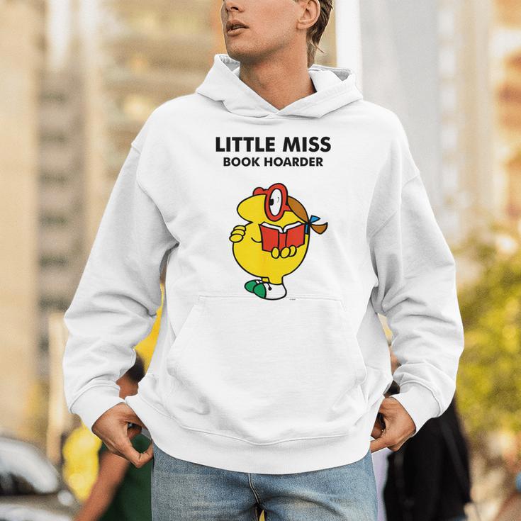 Mr Men Little Miss Meme Little Miss Book Hoarder Unisex Hoodie
