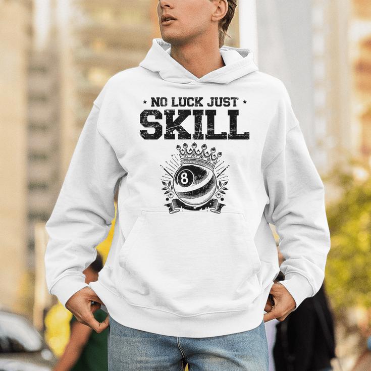 No Luck Justkill ビリヤードキュー プールスヌーカー パーカー