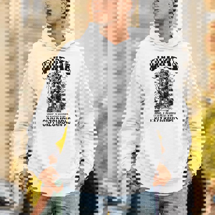 Old Hippies Don't Die They Turn Into Crazy Grandpas パーカー