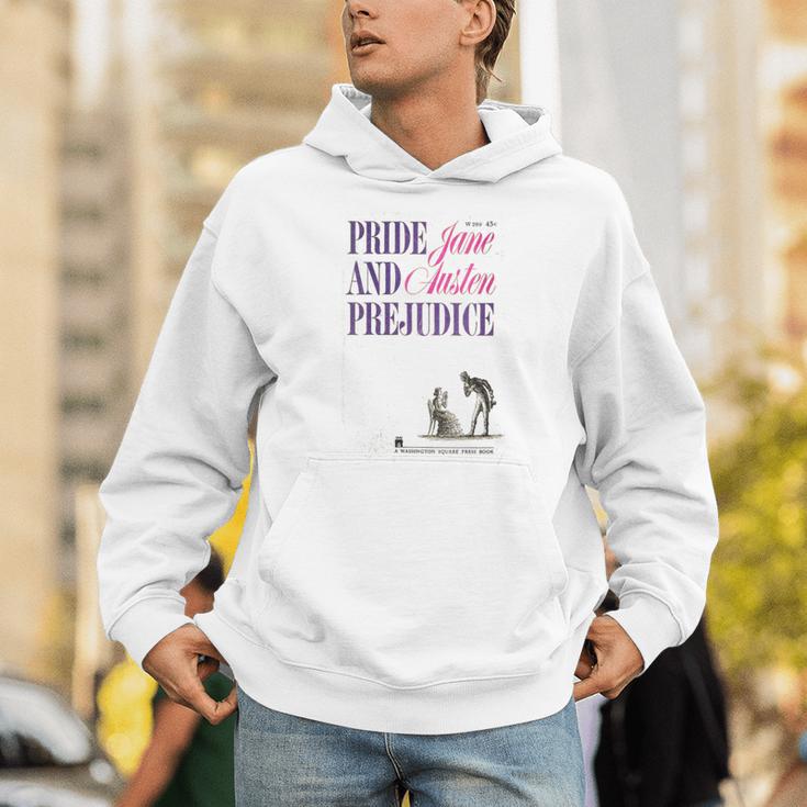 Pride And Prejudice Jane Austen Vintage Book Cover Unisex Hoodie