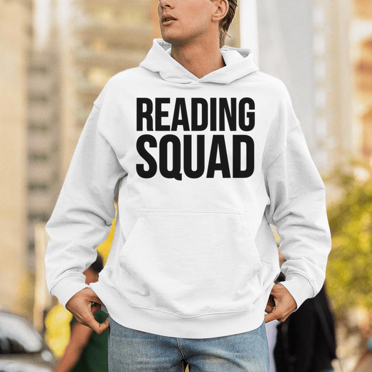 Reader Book Lover Reading Squad Unisex Hoodie