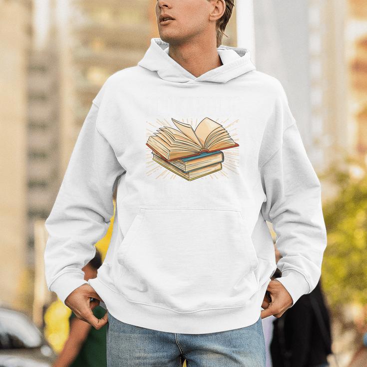 Reading Books Reader Nerd Librarian Teacher Literature Women Premium Tri-Blend Unisex Hoodie