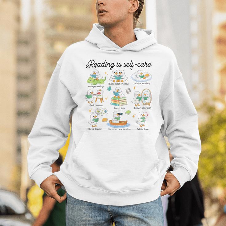 Reading Is Self Care Bookworm Reading Book Lovers Unisex Hoodie Reading Is Self Care Bookworm Reading Book Lovers Unisex Hoodie