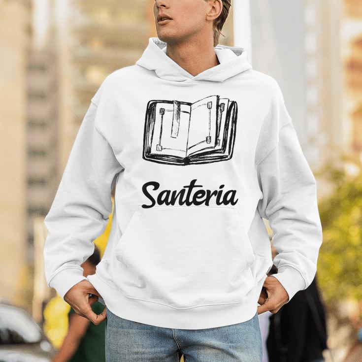 Santeria Bruja Book Unisex Hoodie