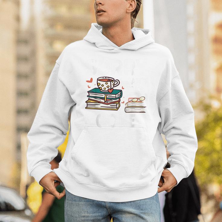 Sorry Can't I'm Booked- Bookworm Book Nerd Book Reader Unisex Hoodie