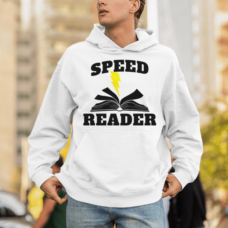 Speed Reader Book Lover Reading Unisex Hoodie