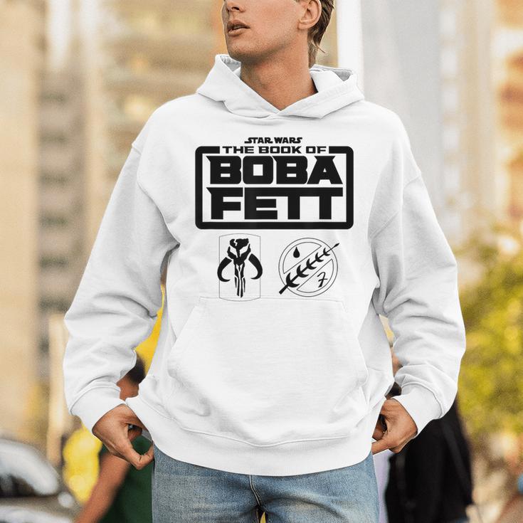 Star Wars The Book Of Boba Fett Armor Symbols V-2 Unisex Hoodie