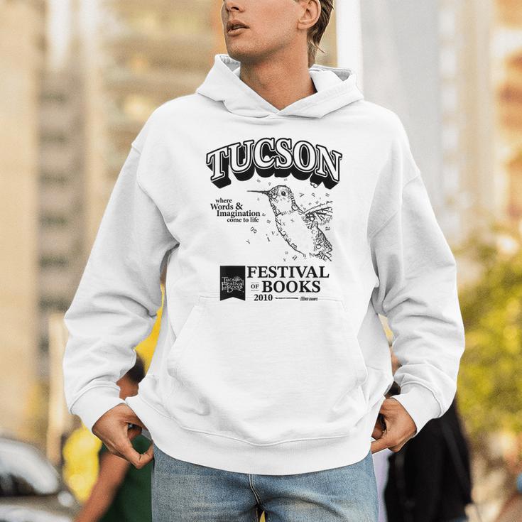 Tucson Festival Of Books TFOB 2010 Hummingbird Mascot Unisex Hoodie Tucson Festival Of Books TFOB 2010 Hummingbird Mascot Unisex Hoodie