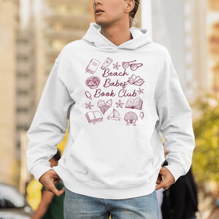 Women's Reading Book Lover Bookish Summer Beach Babes Book Club Unisex Hoodie