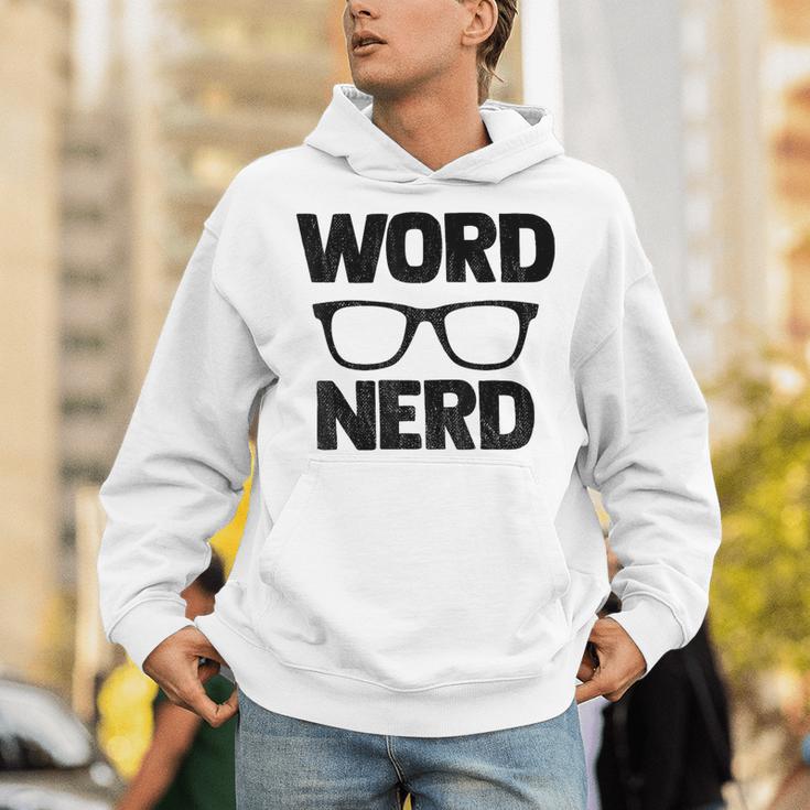 Word Nerd Book Reading Book Worm Unisex Hoodie