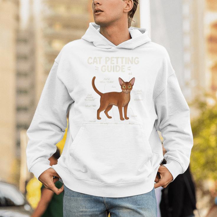 アビシニアン猫ふれあいガイド 面白い猫好き パーカー