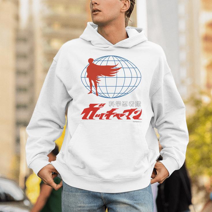 ガッチャマン O 長袖tシャツ パーカー