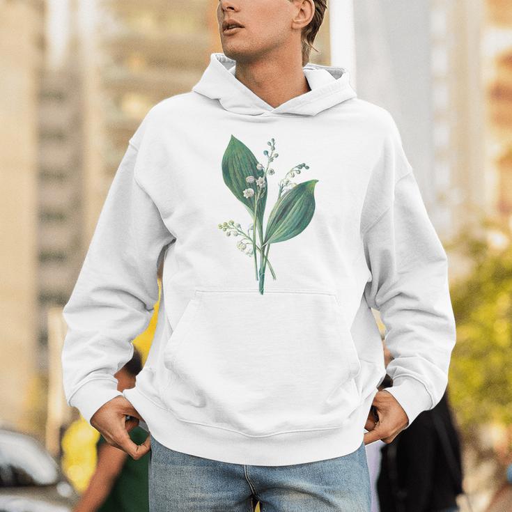 スズラン植物アートペインティングtシャツ パーカー