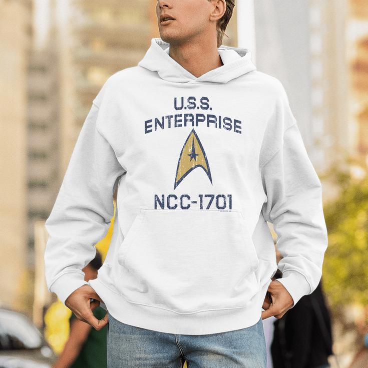 スタートレック オリジナルシリーズ エンタープライズ デルタ 長袖tシャツ パーカー