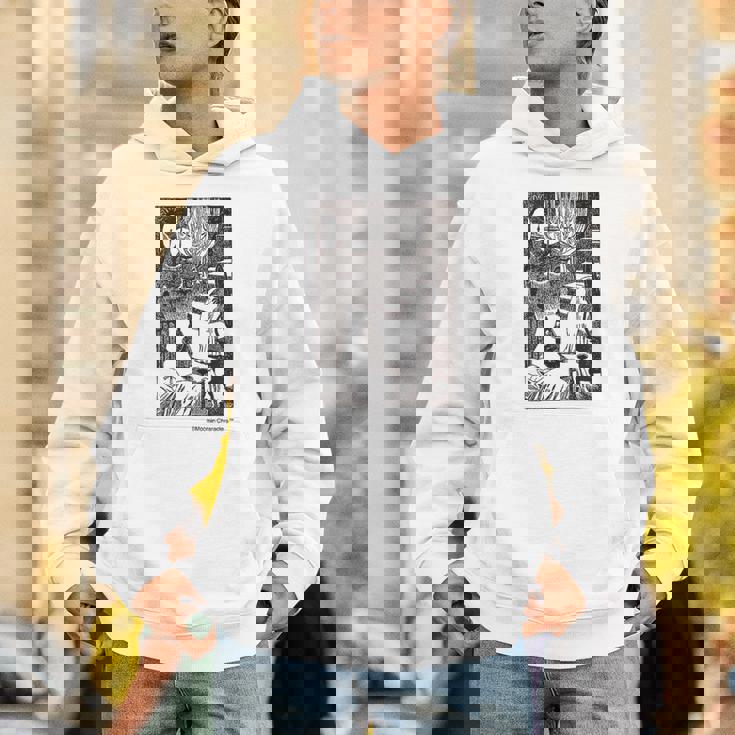 ムーミン 真夜中に起きる ムーミン谷の冬 パーカー