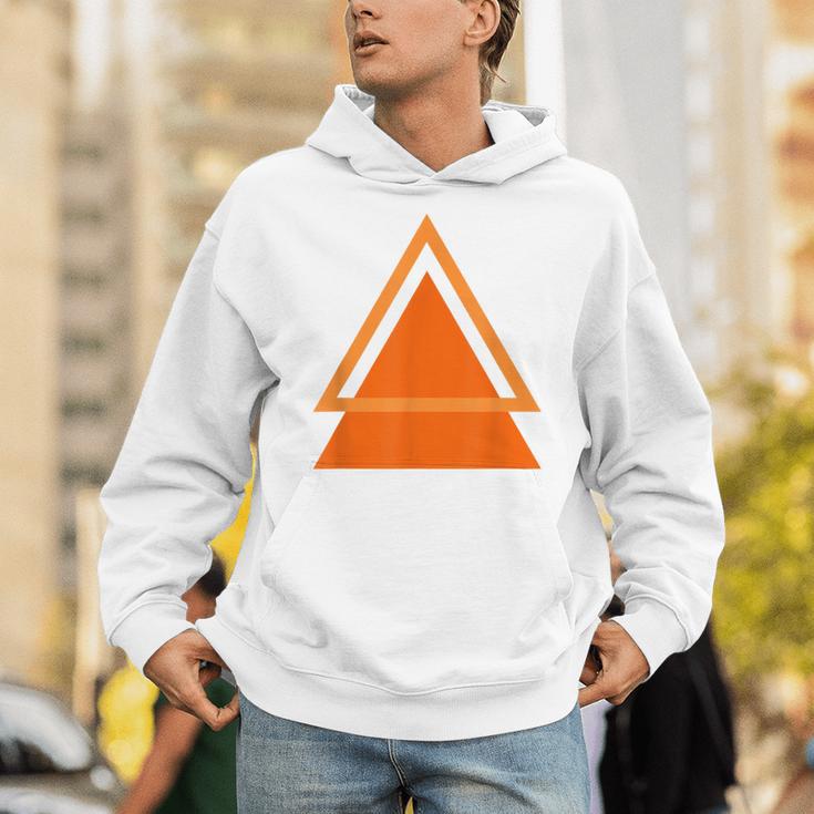 三角形抽象幾何学デザインtシャツ パーカー