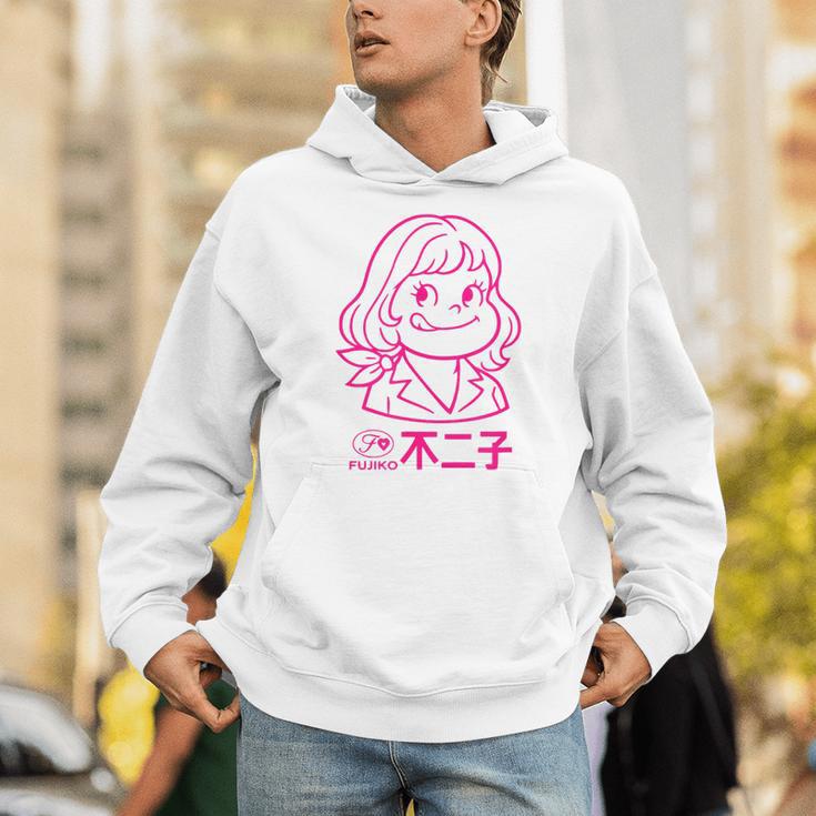 不二子 ペコちゃん風 レトロガール Fujiko アニメ パロディ メンズ レディース パーカー