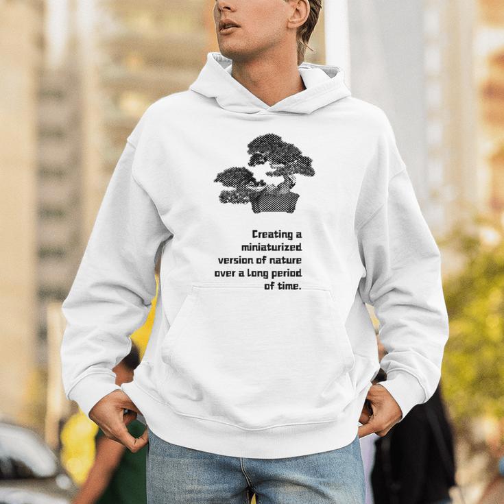 盆栽 松 園芸 庭いじり オーガニック 伝統 わびとさび 庭師 渋かっこいい 長袖tシャツ パーカー