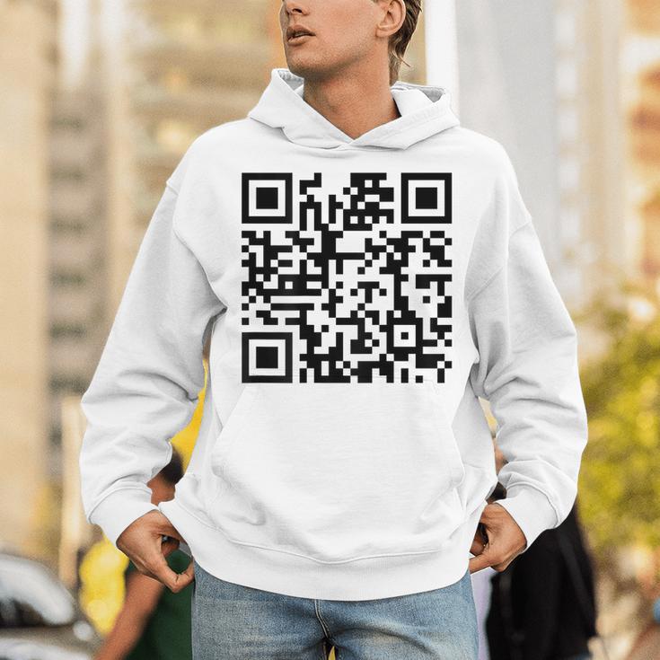 裏面面白いqr Fck You Code 中指言葉 パーカー