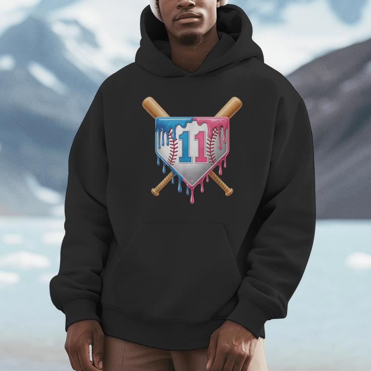 11th Birthday 11yr 2014 Baseball 11 Player 11th Birthday Unisex Hoodie 11th Birthday 11yr 2014 Baseball 11 Player 11th Birthday Unisex Hoodie