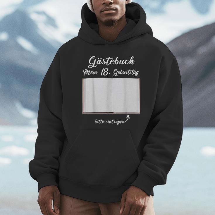 18th Birthday Guestbook Record Hie Party Unisex Hoodie