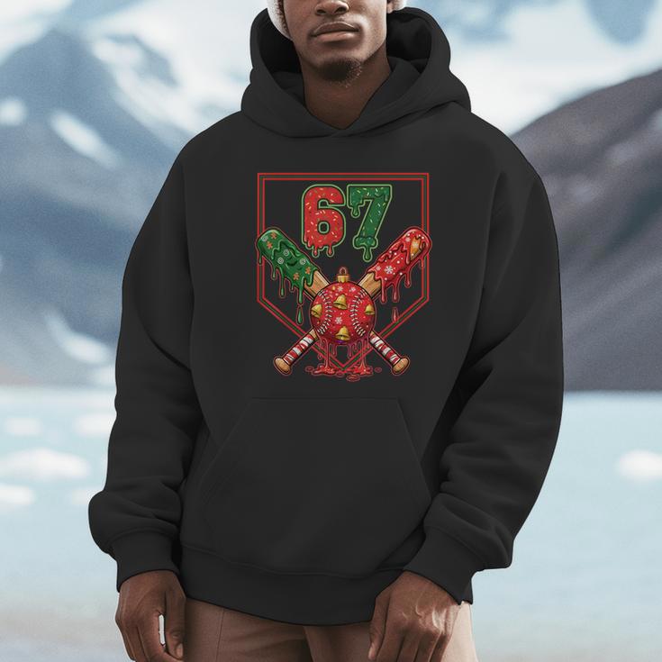 67 Baseball Drip Christmas Meme Six Seven Gen Alpha Slang Unisex Hoodie 67 Baseball Drip Christmas Meme Six Seven Gen Alpha Slang Unisex Hoodie