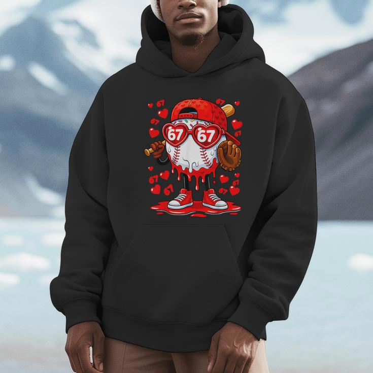 67 Baseball Drip Valentine's Day Unisex Hoodie 67 Baseball Drip Valentine's Day Unisex Hoodie