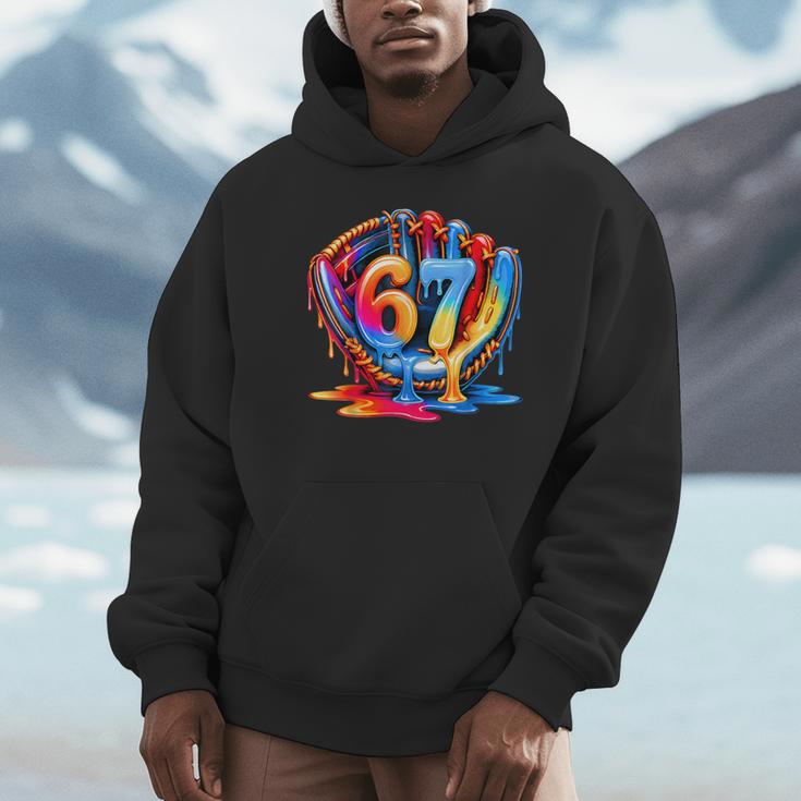 67 Drip Baseball Life Style 101 Apparel Youth Drip Kids Meme Unisex Hoodie