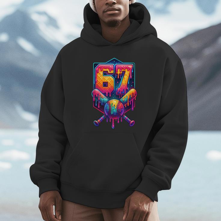 67 Meme Trendy Baseball Number 67 Player Six Seven Unisex Hoodie 67 Meme Trendy Baseball Number 67 Player Six Seven Unisex Hoodie