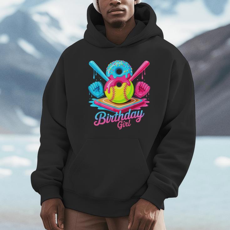 8th Birthday Baseball Ice Cream Drip 8 Years Old Girls B-Day Unisex Hoodie 8th Birthday Baseball Ice Cream Drip 8 Years Old Girls B-Day Unisex Hoodie