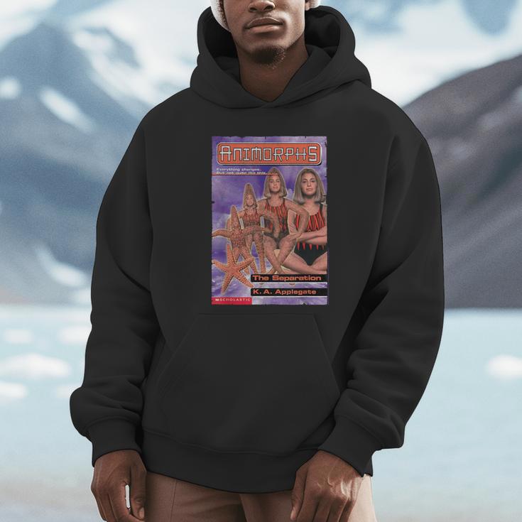 Animorphs The Separation Starfish Transformation Book Cover Unisex Hoodie