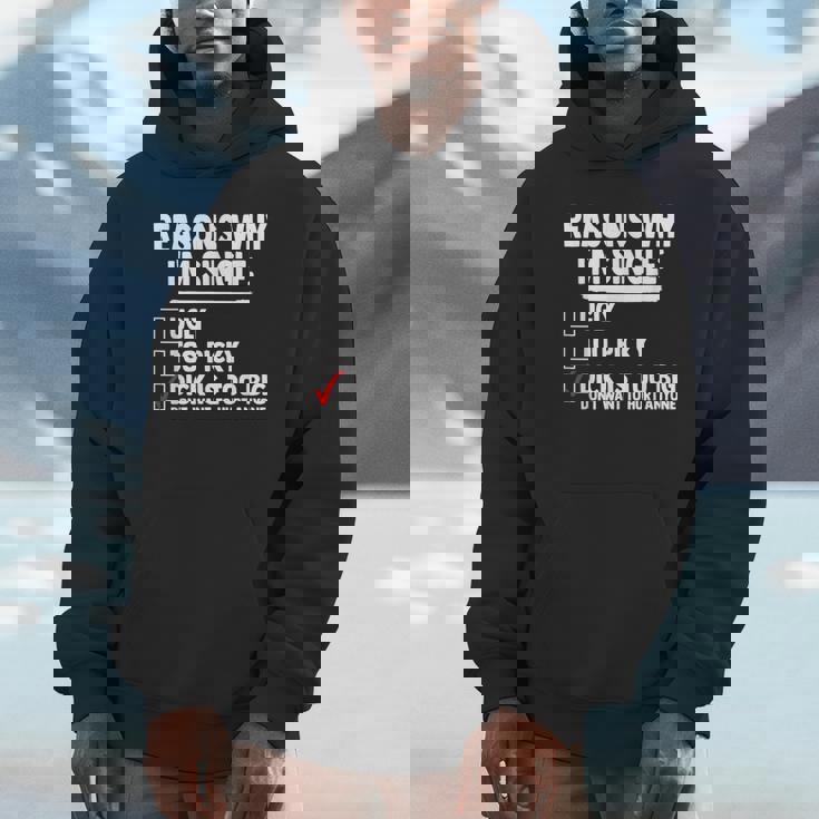 Bachelor メンズ シャツ Rasons Why I'mingle Big Dick Fun パーカー