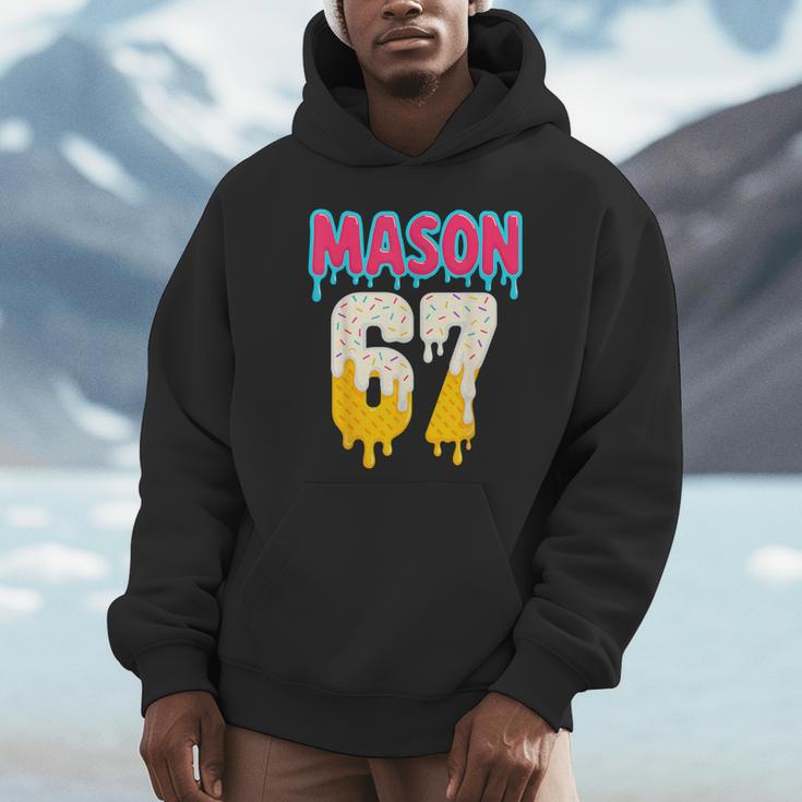 Baseball 6 7 Ice Cream Drip Number 67 Six Seven Meme Unisex Hoodie Baseball 6 7 Ice Cream Drip Number 67 Six Seven Meme Unisex Hoodie