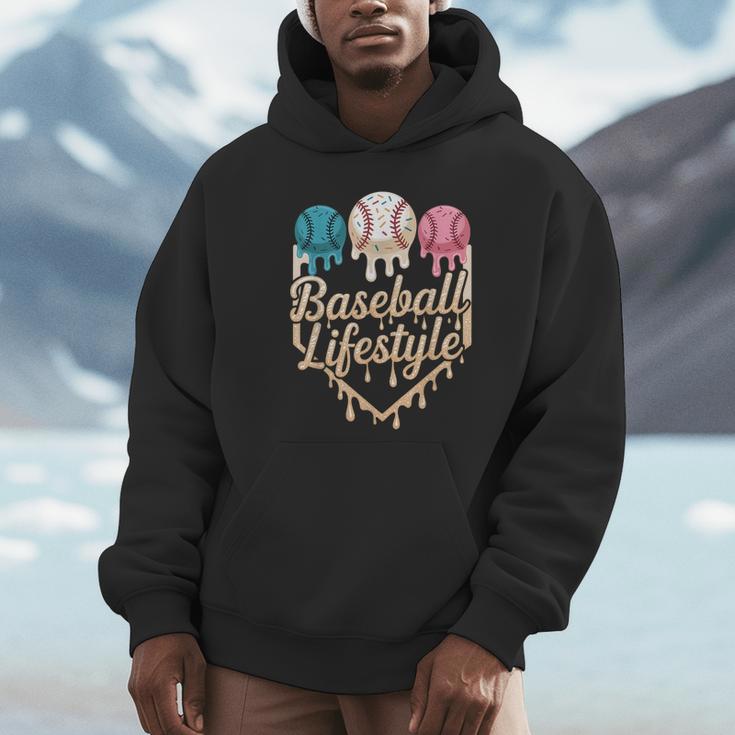 Baseball Drip Icecream Unisex Hoodie Baseball Drip Icecream Unisex Hoodie