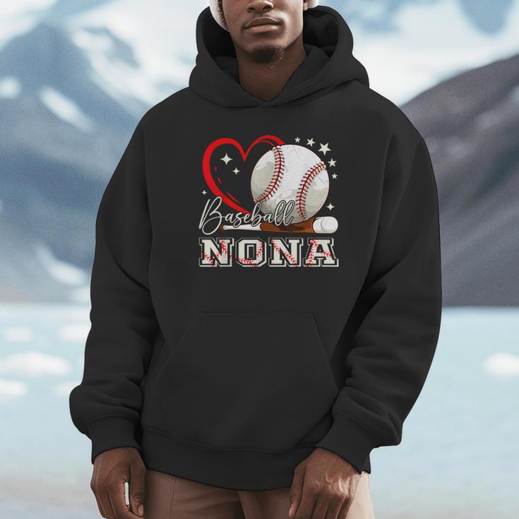 Baseball Nona Family Matching Cute Baseball Lover Unisex Hoodie