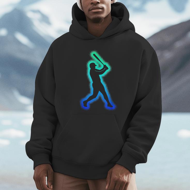 Baseball Player Graphic Unisex Hoodie Baseball Player Graphic Unisex Hoodie