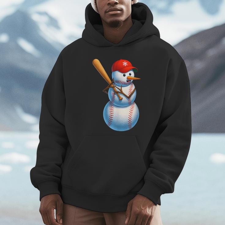 Baseball Snowman Merry Christmas Xmas Pajamas Men Women Kids Unisex Hoodie Baseball Snowman Merry Christmas Xmas Pajamas Men Women Kids Unisex Hoodie