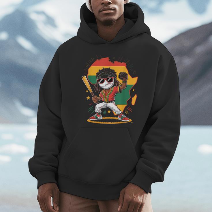 Baseball History Month For Boys Unisex Hoodie