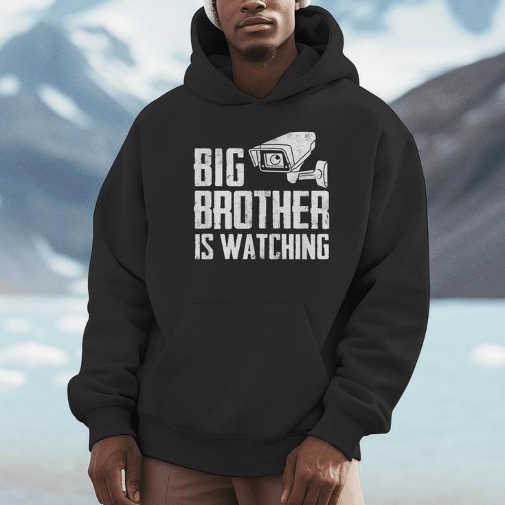 Big Brother Is Watching Government Massurveillance Cctv パーカー