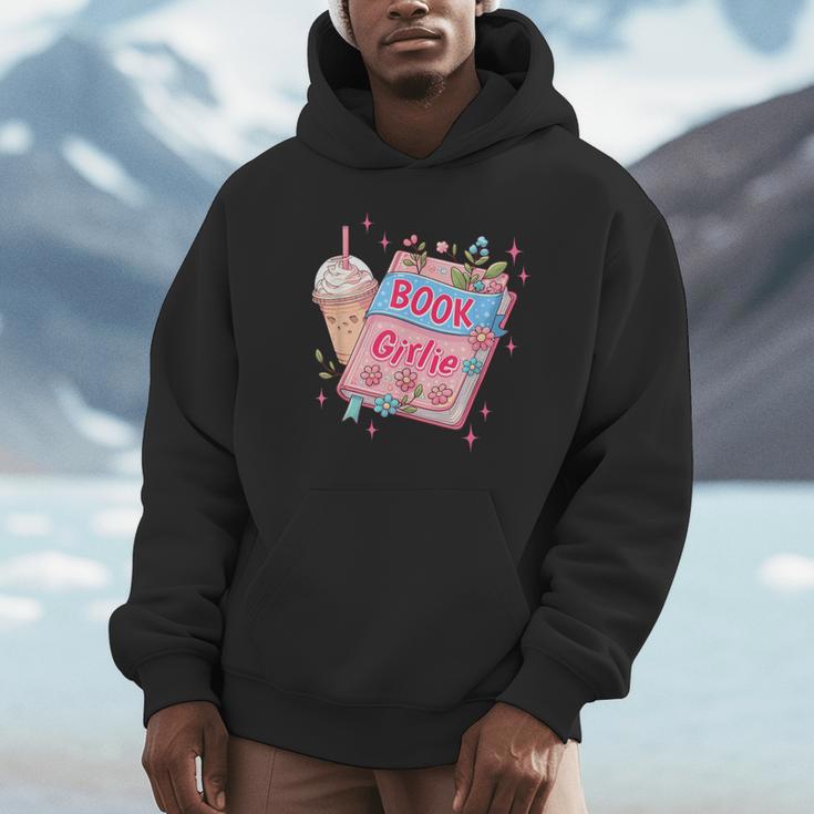 Book Girlie Coffee Mug Reading Lover Reader Unisex Hoodie
