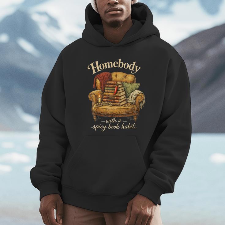 Book Lover Homebody With A Spicy Book Habit Unisex Hoodie Book Lover Homebody With A Spicy Book Habit Unisex Hoodie