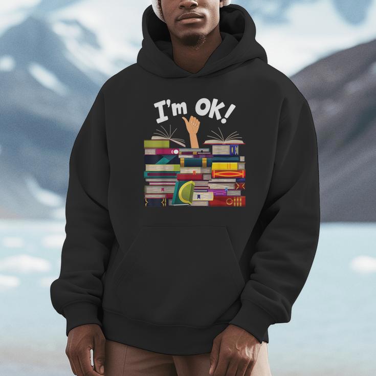 Book Lovers Bookworm Book Nerd I'm Ok Unisex Hoodie Book Lovers Bookworm Book Nerd I'm Ok Unisex Hoodie
