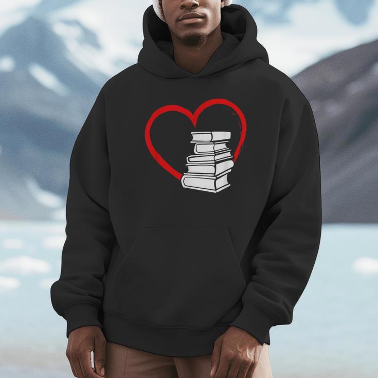 Book Nerd's Book Lover's Valentine's Day Unisex Hoodie Book Nerd's Book Lover's Valentine's Day Unisex Hoodie