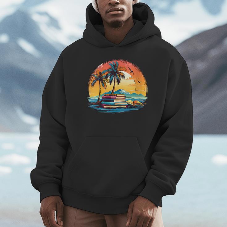 Book Paradise Tropical Island Beach Ocean Summer Reading Unisex Hoodie Book Paradise Tropical Island Beach Ocean Summer Reading Unisex Hoodie