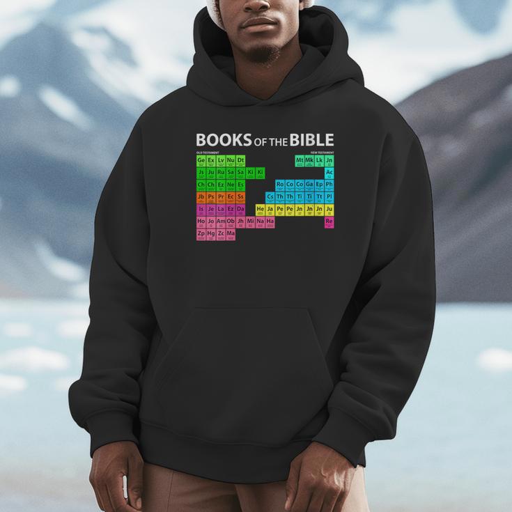 Books Of Bible Periodic Table Seminary Pastor Appreciation Unisex Hoodie