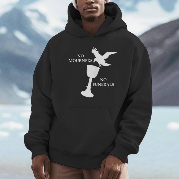 Bookworm No Mourning No Funerals Crows For Unisex Hoodie
