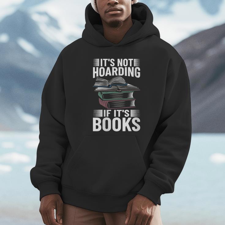 Bookworm Outfit Book Lover It's Not Hoarding If It's Books Unisex Hoodie
